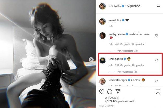 Úrsula Corberó en topless, INSTAGRAM