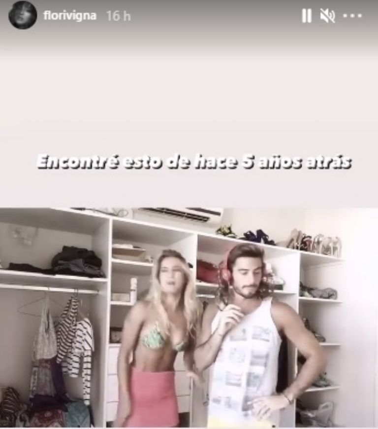 Los divertidos recuerdos de Flor Vigna junto a Nico Occhiato.