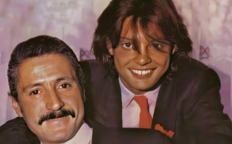 Luis Miguel y su padre Luis Rey, música