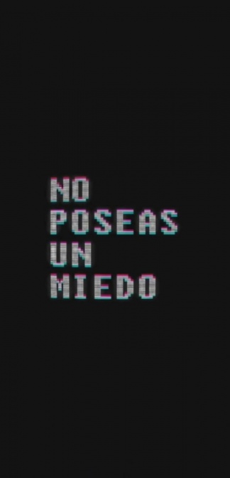 Buonfrate creó el videopoema "Noposeas1miedo".