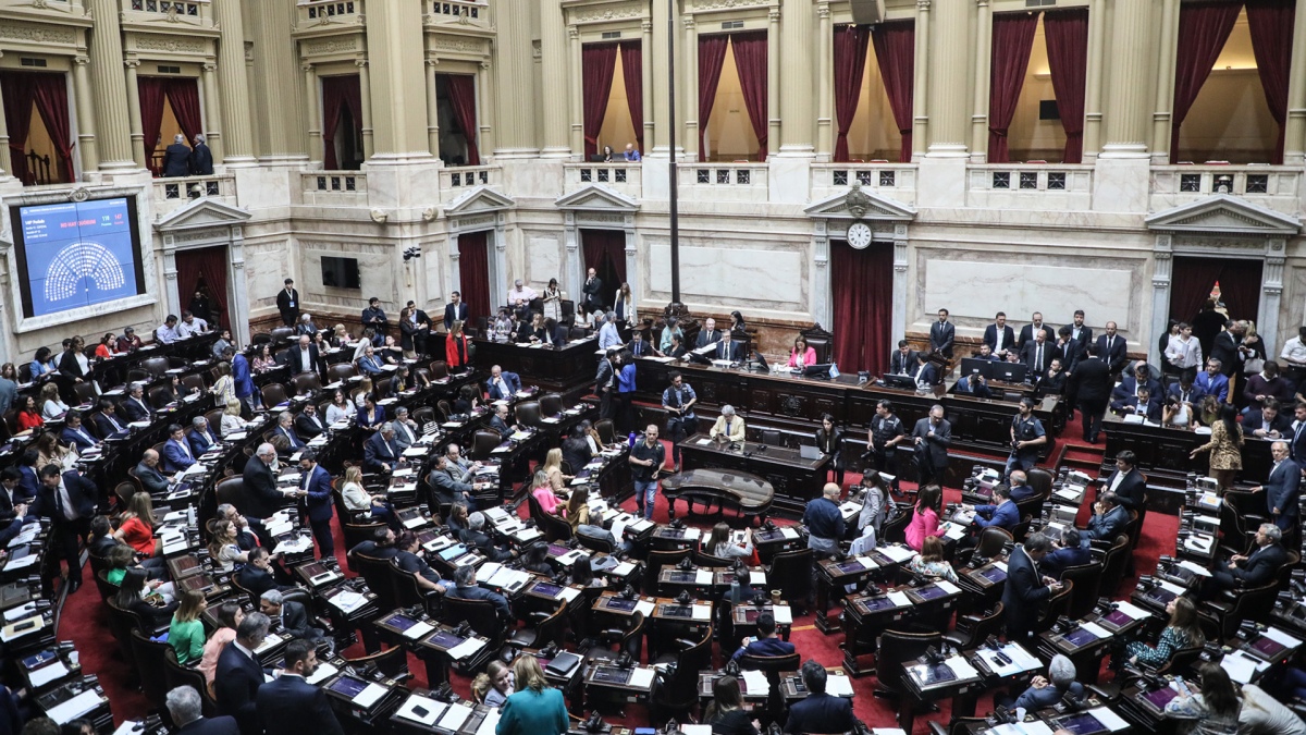 Somos capaces de permanecer unidos y trabajar juntos en la Cmara de Diputados dijo Martnez Foto prensa Diputados