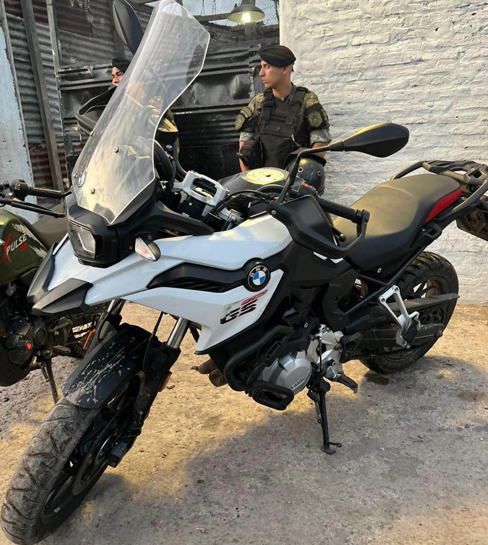 Se encontraron motocicletas robadas