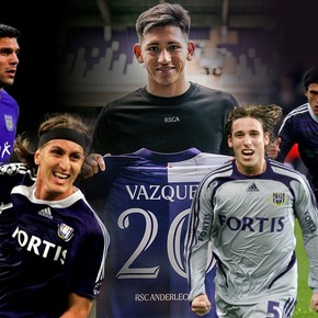 Los argentinos que jugaron en el Anderlecht