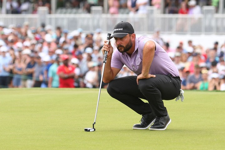 Stephan Jaeger se coronó en Houston. (AFP)